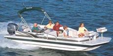 Hurricane Boats FunDeck  228 RE Outboard 2002 Boat specs