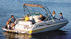 Hurricane Boats SunDeck 217 I/O 2003 Boat specs