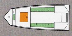 Alumacraft Waterfowler 16  2004 Boat specs