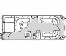 Bennington 2275 RL I/O 2004 Boat specs
