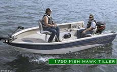 Crestliner Fish Hawk 1750 Tiller 2004 Boat specs