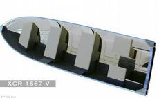 Crestliner XCR 1667 V/VT 2004 Boat specs