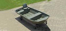 Duracraft 1436 LH Economy Jon 2004 Boat specs