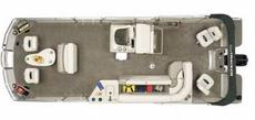 Sun Tracker Fishin Barge 25 2004 Boat specs