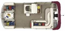 Sun Tracker Party Barge 18 2004 Boat specs