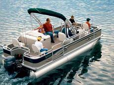 Sylvan 8524 Castaway 2005 Boat specs