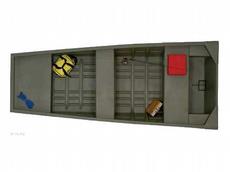 Fisher 1448 AW L Flat Bottom 2006 Boat specs