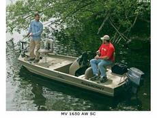 Alumacraft MV 1650 AW  SC 2008 Boat specs