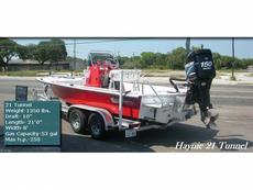 Haynie 21 Tunnel 2008 Boat specs