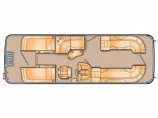 Bennington 2550RCW 2010 Boat specs