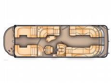 Bennington 25753QCW I/O 2010 Boat specs