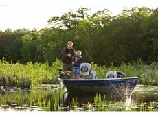 Crestliner Fish Hawk 1600 Tiller 2010 Boat specs