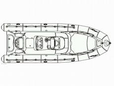 Zodiac Pro Open 850 2010 Boat specs