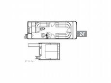 Avalon 24 ft. Windjammer Funship 2011 Boat specs