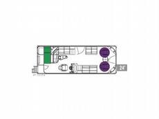 Avalon 24 ft. Windjammer RC 2011 Boat specs