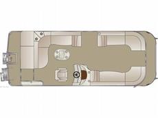 Crest 220 - Traditional Seating 2011 Boat specs