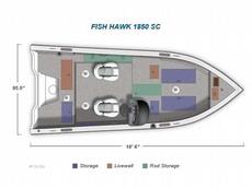 Crestliner Fish Hawk 1850 SC Boat specs and Crestliner Fish Hawk 1850 SC  boat images pictures and specifications