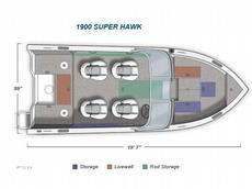 Crestliner Super Hawk 1900 2011 Boat specs
