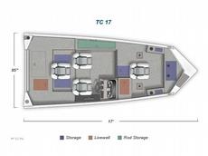 Crestliner TC 17 2011 Boat specs