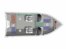 Crestliner Fish Hawk 1650 DC 2012 Boat specs