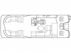 Palm Beach Pontoons Cascade 240 SF 2012 Boat specs