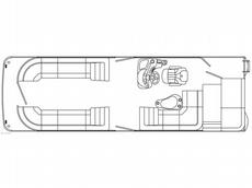 Palm Beach Pontoons Catalina 260 2012 Boat specs