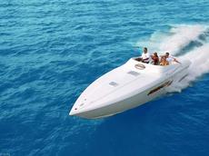 Sunsation 32 SS  Dominator Mid-Cabin Open Bow 2012 Boat specs