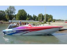 Sunsation 32 SSR Dominator Mid-Cabin Open Bow 2012 Boat specs