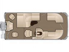 Bennington 2075 GS 2013 Boat specs