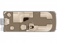 Bennington 2275 GS 2013 Boat specs