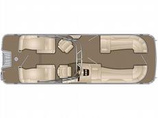 Bennington 2575 RCW Sport Arch 2013 Boat specs