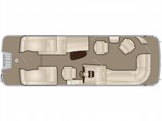 Bennington 2575 RCWCP Closed Stern 2013 Boat specs