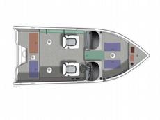 Crestliner Fish Hawk 1650 DC 2013 Boat specs