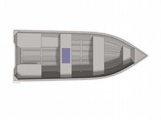 Crestliner Sportsman 1450 Tiller 2013 Boat specs