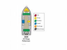 MirroCraft 3696 (16 ft. Deep Fisherman) 2013 Boat specs