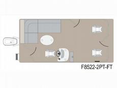 Montego Bay Pontoons F8522 2PT FT 2013 Boat specs