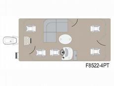 Montego Bay Pontoons F8522 4PT 2013 Boat specs