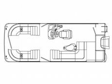 Palm Beach Pontoons Catalina 220 2013 Boat specs