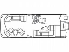 Palm Beach Pontoons Catalina 240 DL 2013 Boat specs