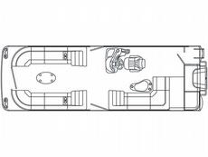 Palm Beach Pontoons Echelon 260 CL 2013 Boat specs