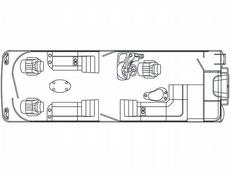 Palm Beach Pontoons Echelon 260 2013 Boat specs