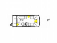 Tahoe Pontoons 20 ft. Vista Cruise 2013 Boat specs