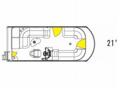 Tahoe Pontoons 21 ft. Sierra Cruise 2013 Boat specs
