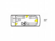 Tahoe Pontoons 22 ft. Cascade  2013 Boat specs