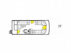 Tahoe Pontoons 22 ft. Vista Cruise 2013 Boat specs
