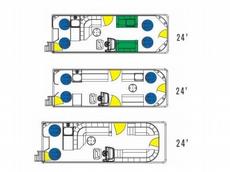 Tahoe Pontoons 24 ft. A - Fish 2013 Boat specs