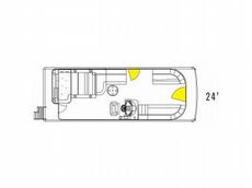 Tahoe Pontoons 24 ft. DRL 2013 Boat specs