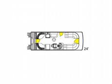Tahoe Pontoons 24 ft. Vista Quad Lounger 2013 Boat specs