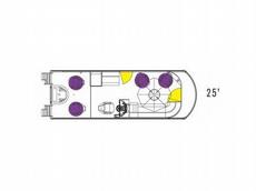Tahoe Pontoons 25 ft. Sandbar 2013 Boat specs