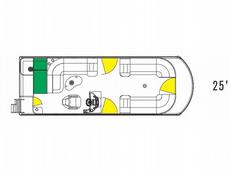 Tahoe Pontoons 25 ft. Sierra Elite 2013 Boat specs